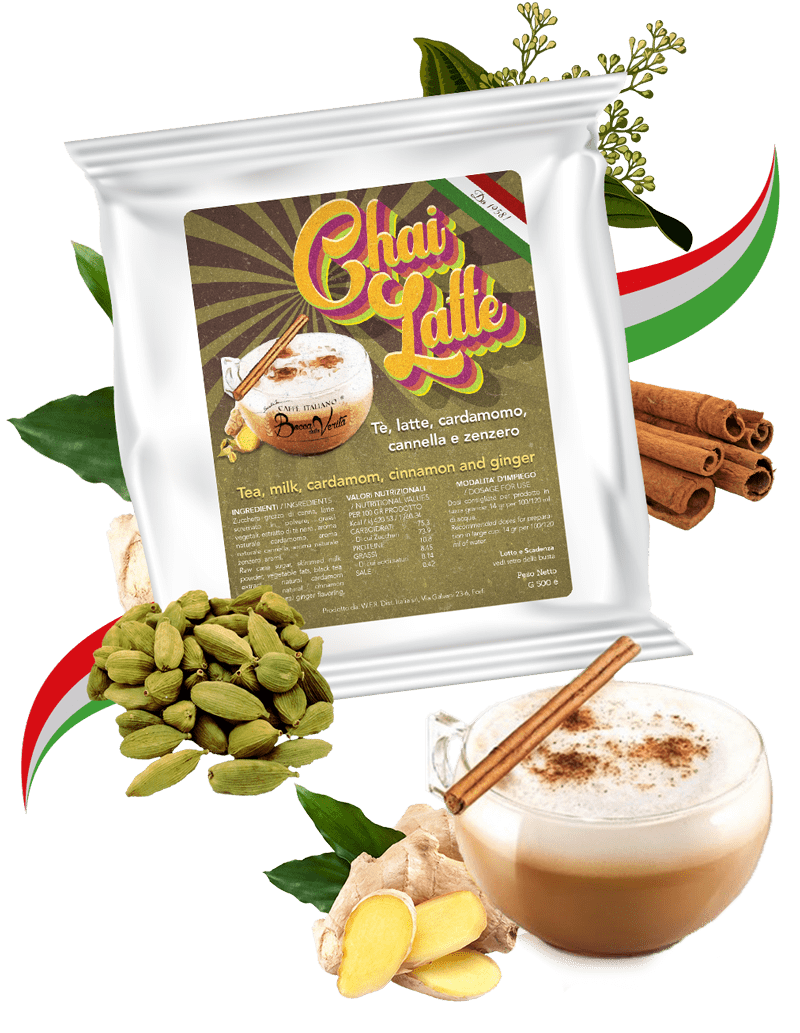 Chai Latte Tea - Boisson en poudre soluble - PL - Café italien