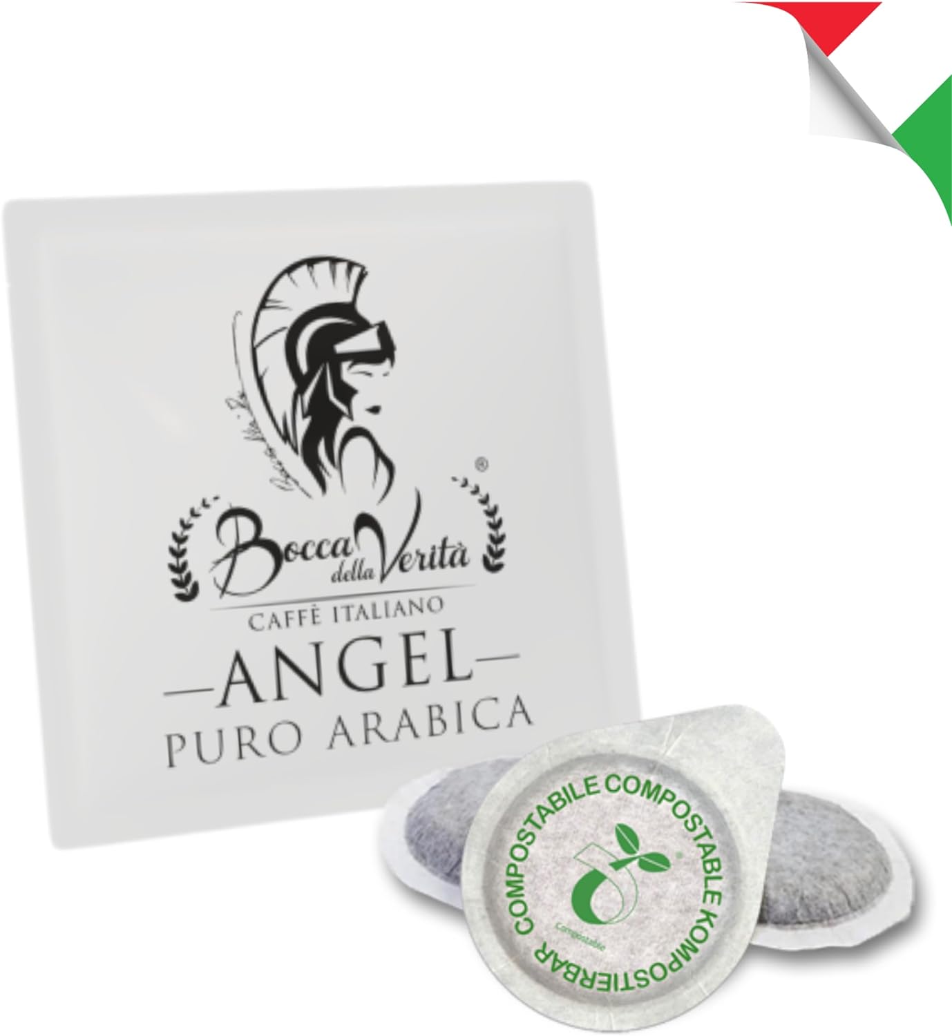 ANGEL Arabica Coffee Capsules 100% Compatible with ESE dm 44mm